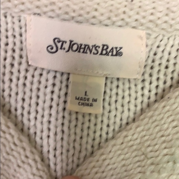 Cream Cable Knit Sweater - Picture 2 of 2